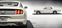 2015 Ford Mustang Classic Geburtstag.