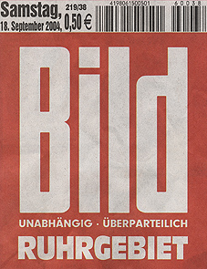 Bild Zeitung 2005 Ford Mustang GT